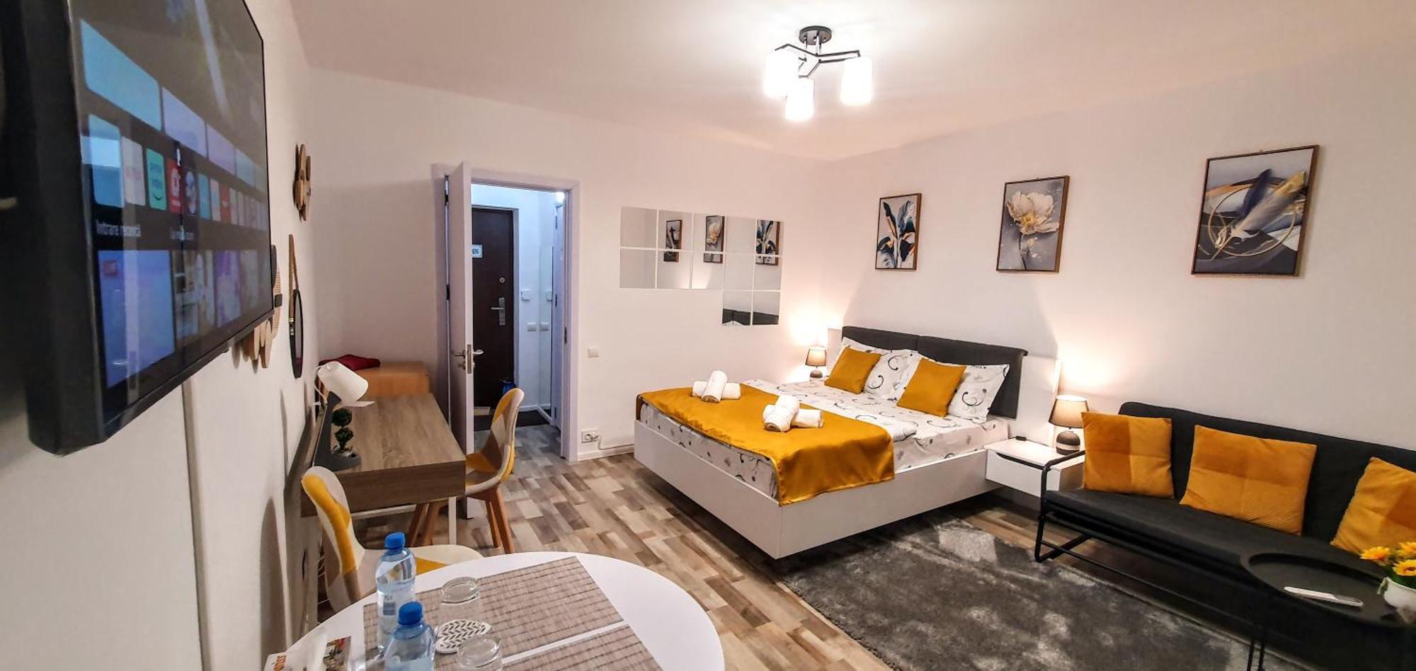 The Yellow King - Luxurious Apartment بوخارست المظهر الخارجي الصورة